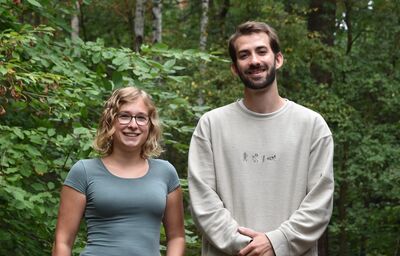 portrait photo of the RTG 2767 representatives Nadia Metzkow and Borja Rodriguez-Barea